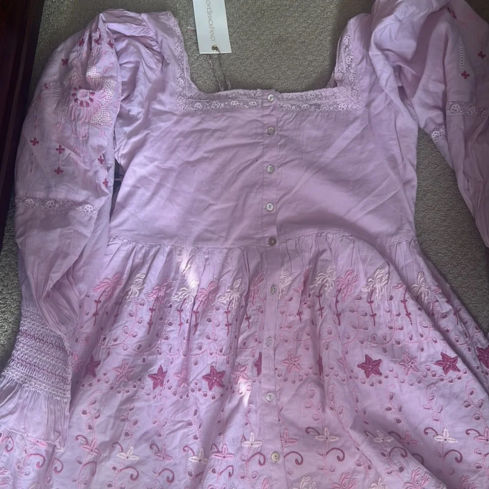 Loveshackfancy Freja dress sz 4 nwt - Picture 4 of 4